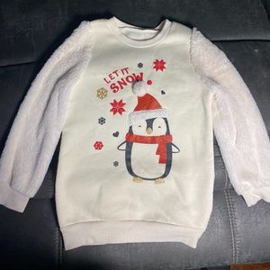 Christmas Penguin shirt size 8 in girls - Holidays
